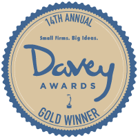 2018 Davey Awards Gold Award Winner in Economically Friendly/Green Websites