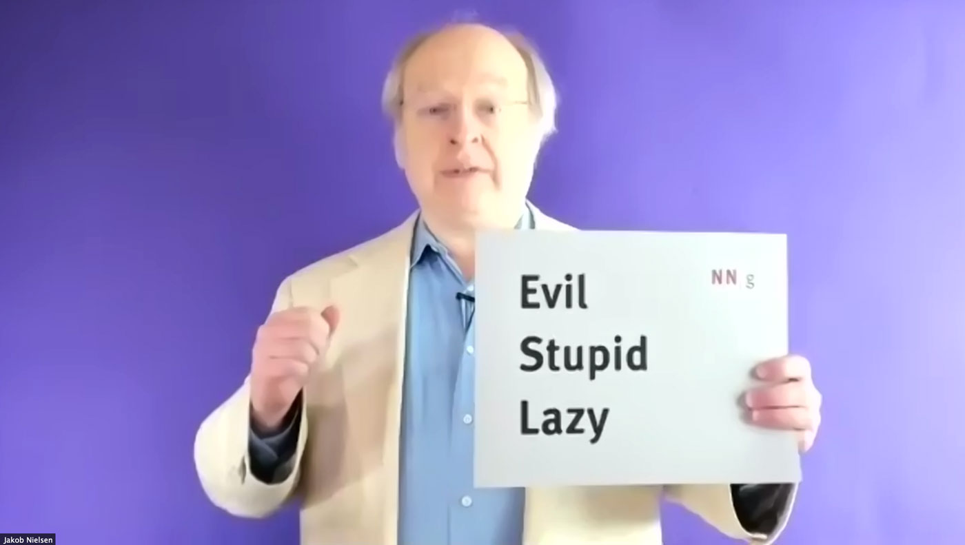 Top 10 Web Design Mistakes In 2021 with Jakob Nielsen